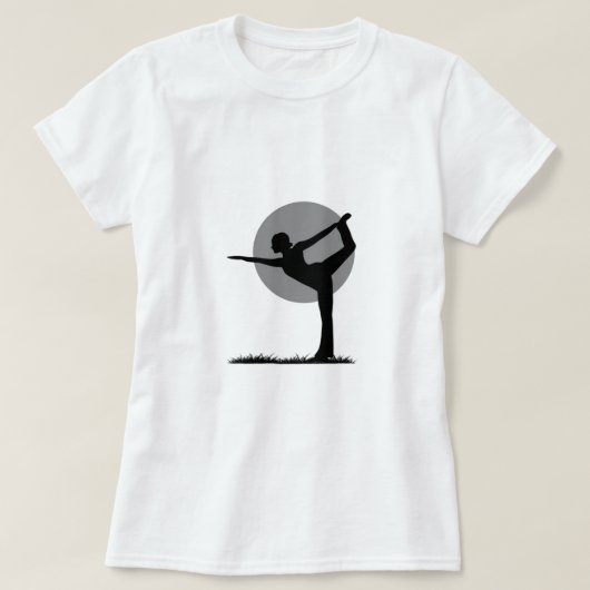 ヨガのTシャツ Tシャツ (デザイン正面)