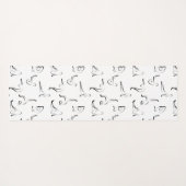 ヨガはパターンを提起します ヨガマット (裏面(横))