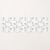 ヨガはパターンを提起します ヨガマット (正面(横))