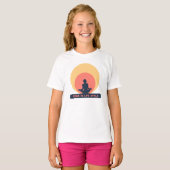 ヨガはライフスタイルTシャツ Tシャツ (正面フル)