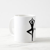 ヨガは気取り屋のマグのためです コーヒーマグカップ (正面左)