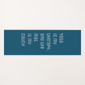 ヨガは私のセラピー、マットは私のソファのヨガマット ヨガマット (正面(横))