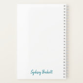 ヨガは私のハッピーアワージャーナル ノートブック (裏面)