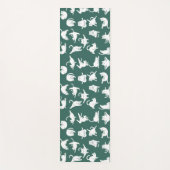 ヨガめい想の猫がヨガマットをポーズ ヨガマット (正面)