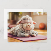 ヨガめい想ヒツオンマット シーズンポストカード (正面/裏面)