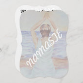 ヨガをお願い | 招待状 (正面/裏面)