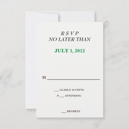 ヨガをお願い | RSVP (裏面)