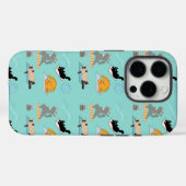 ヨガをする面白い猫 Case-Mate iPhoneケース (裏面 (横))