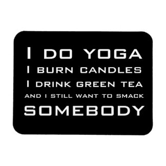 ヨガをやる マグネット