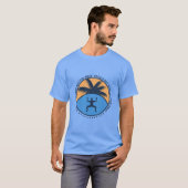 ヨガを一日一回やって医者を遠ざける Tシャツ (正面フル)