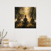 ヨガを一緒に ポスター (キッチン)