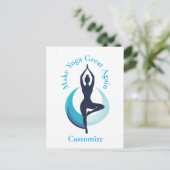 ヨガを再び偉大に サンダーコーブ ポストカード (スタンド正面)