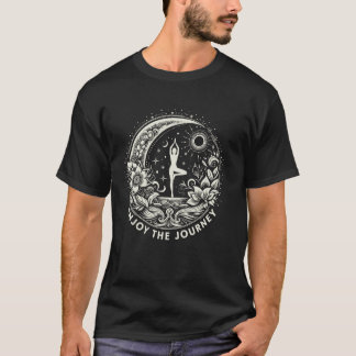 ヨガを楽しむ旅 Tシャツ