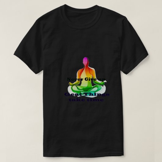 ヨガアイテムTs 3 Tシャツ (デザイン正面)