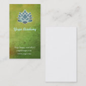 ヨガアカデミー 名刺 (正面/裏面)