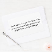 ヨガアサナムドラクンダリーニハンカマーアルチュンクハウスオム 長方形シール (封筒)