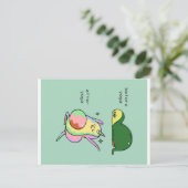 ヨガアボカド |休暇プレゼント シーズンポストカード (スタンド正面)