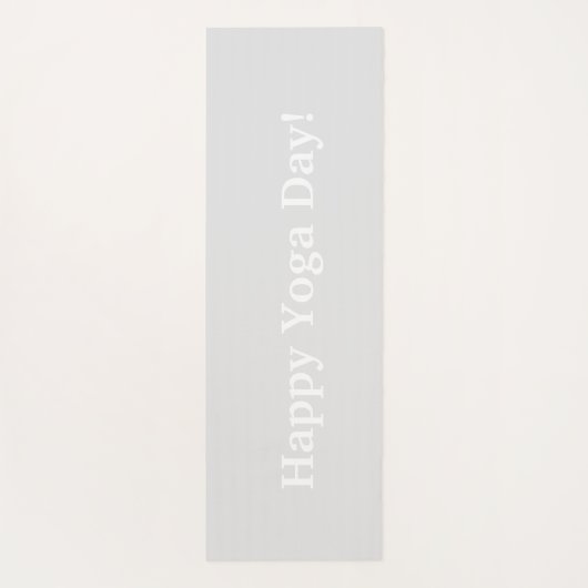 ヨガアルファベット女性マット ヨガマット (裏面)