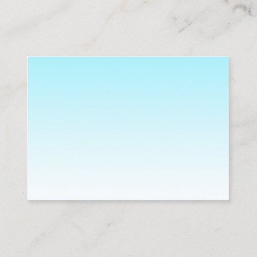 ヨガインストラクターとツリーポーズの女性 名刺 (裏面)