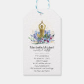 ヨガインストラクターエネルギーヒーラー結晶霊気スパ ギフトタグ (裏面)