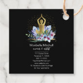 ヨガインストラクターエネルギーヒーラー結晶霊気スパ フェイバータグ (裏面)