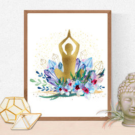 ヨガインストラクターエネルギーヒーラー結晶霊気スパ ポスター