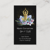 ヨガインストラクターエネルギーヒーラー結晶霊気スパ 名刺 (正面)