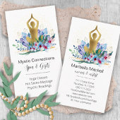 ヨガインストラクターエネルギーヒーラー結晶霊気スパ 名刺