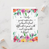 ヨガインストラクターオフィスギフトインストラクターコーチング カード (正面/裏面インサイチュ)