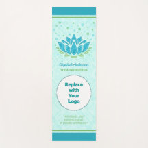 ヨガインストラクターカスタムのロゴ名|蓮の花