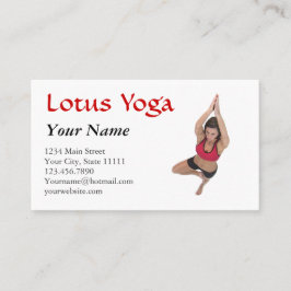 ヨガインストラクタークラス 名刺
