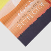 ヨガインストラクターサンサルテイションクレセントムーンポーズ 薄葉紙 (詳細)