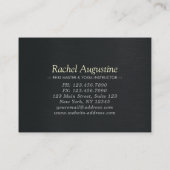 ヨガインストラクタースタジオギフト証明書菩提葉 割引カード (裏面)