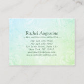 ヨガインストラクタースタジオギフト証明書菩提葉 割引カード (裏面)