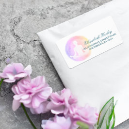 ヨガインストラクタースタジオメディテーションポーズライフコーチ ラベル