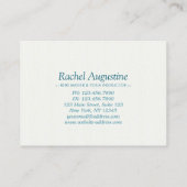 ヨガインストラクタースタジオメディテーション商品券 割引カード (裏面)