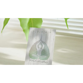 ヨガインストラクタースタジオロイヤリティパンチボディリーフ ロイヤリティカード