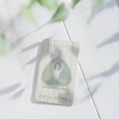 ヨガインストラクタースタジオロイヤリティパンチボディリーフ ロイヤリティカード