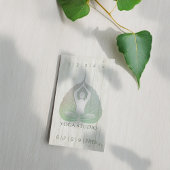 ヨガインストラクタースタジオロイヤリティパンチボディリーフ ロイヤリティカード