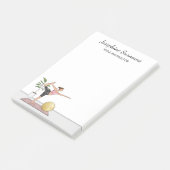 ヨガインストラクターダンサーポーズトレーナー名前をカスタムする ポストイット (アングル)