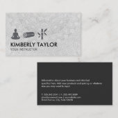 ヨガインストラクタートライバルパターン瞑想 名刺 (正面/裏面)