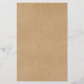 ヨガインストラクターホワイトロータスフローラ素朴クラフト チラシ (裏面)