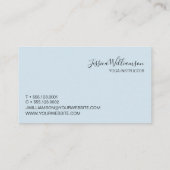 ヨガインストラクターマンダラアーストーン 名刺 (裏面)