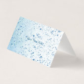 ヨガインストラクターマンダラビジネスカード 名刺 (裏面)