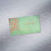 ヨガインストラクターマンダラマグネットビジネスカード マグネット名刺 (インサイチュ)