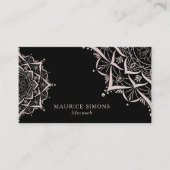 ヨガインストラクターマンダラヨガライフコーチゼン 名刺 (正面)