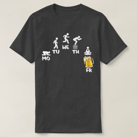 ヨガインストラクターヨギ座禅8 Tシャツ (デザイン正面)