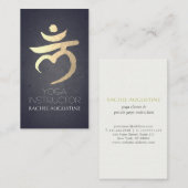 ヨガインストラクタールートチャクラムラダラマントララム 名刺 (正面/裏面)