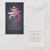 ヨガインストラクタールートチャクラムラダラマントララム 名刺 (正面/裏面)