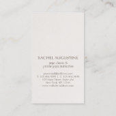 ヨガインストラクタールートチャクラムラダラマントララム 名刺 (裏面)